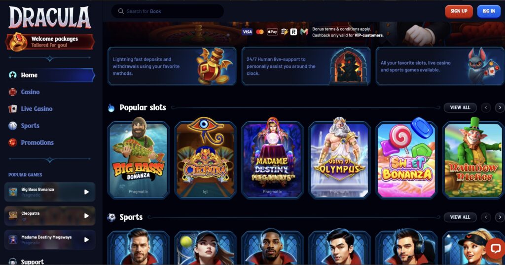 top 3 credit card casinos